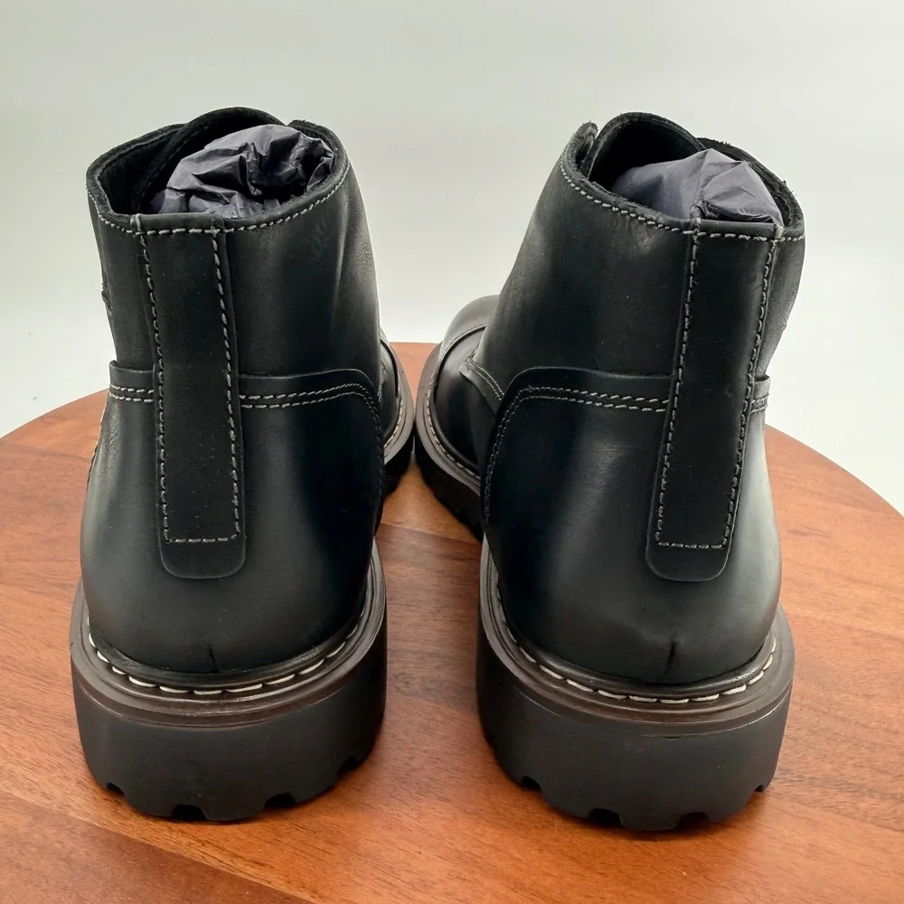 Josef Seibel Chance 53 Mens Boots Mocca‎ Crazy Horse Leather Size EU45/US11-11.5